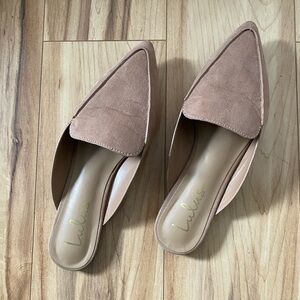 Lulu's Brown Suede Women's Mules